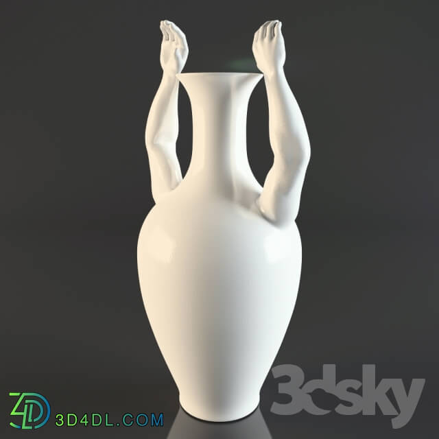 Vase - Vase classic _Clean Hands_