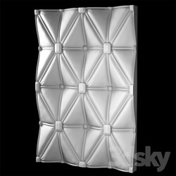 Decorative plaster - 3d panel 