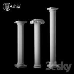 Decorative plaster - OM Collection column_ Arhio_ production _AKL 449-1-AKL 685-1_ 
