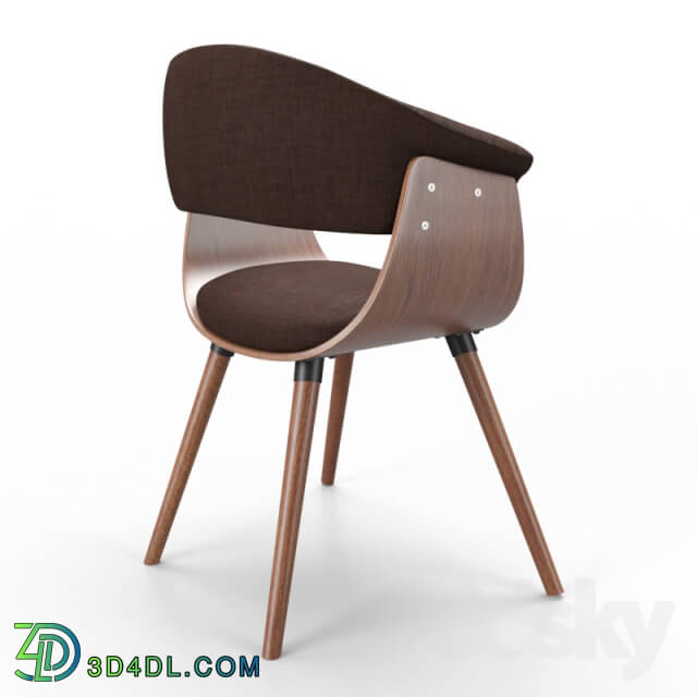 Chair - Kare Armchair Monaco Schoko