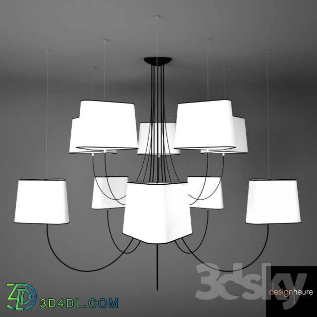 Ceiling light - Grand Nuage Pendant by Designheure