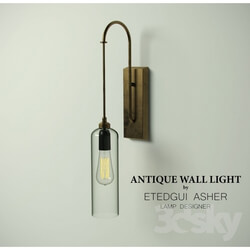 Wall light - Antique Lamp Etedgui 