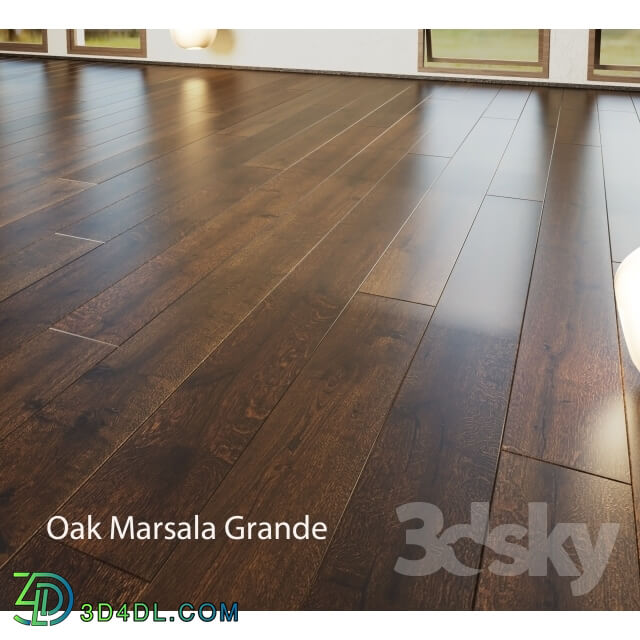 Wood - Parquet board Barlinek Floorboard - Marsala Grande