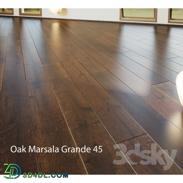 Wood - Parquet board Barlinek Floorboard - Marsala Grande