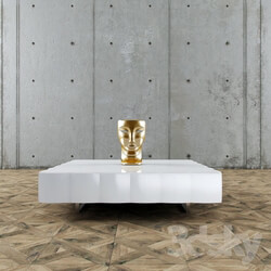 Table - Tonin Casa Venice Square Coffee Table 