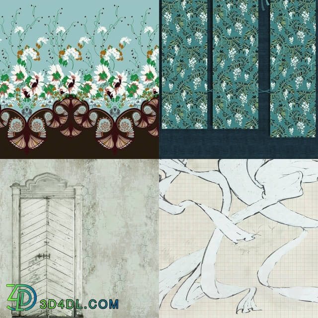 Wall covering - Wall_deco - Contemporary Wallpaper Pack 30