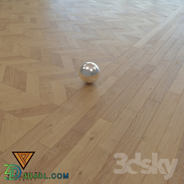 Floor coverings - _OM_ Massive board_ French Christmas tree _Visconti Parquet_