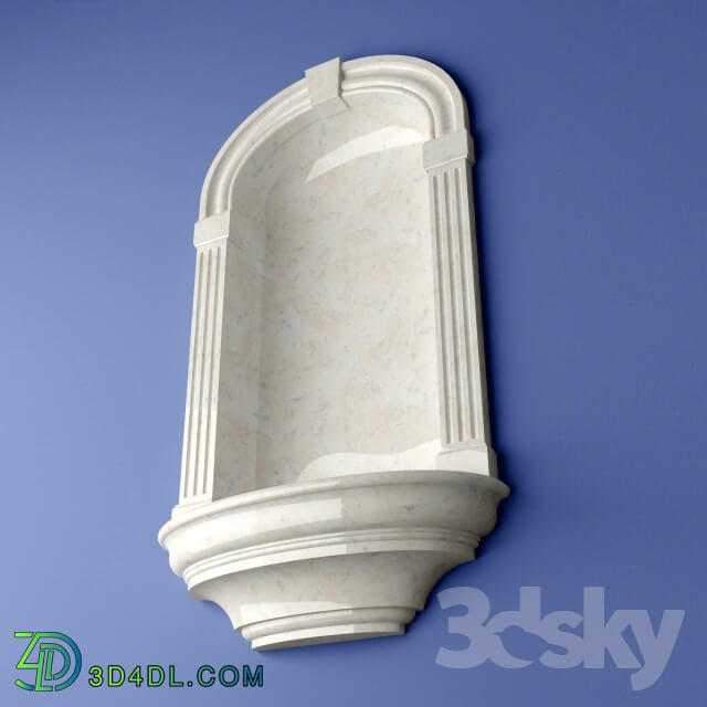 Decorative plaster - Classical niche Madison Niche