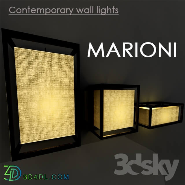 Wall light - Contemporary wall lights MARIONI