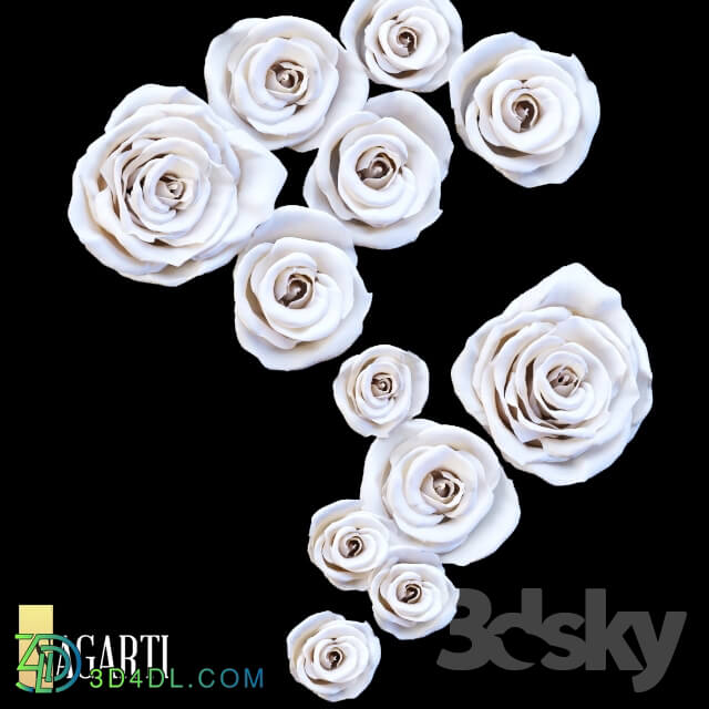 Other decorative objects - Decor Sagarti Rose comp.01_ art. D.Ro _OM_