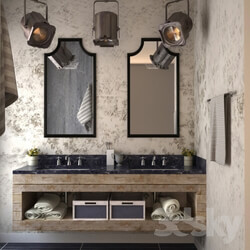 Bathroom furniture - Set_ furniture_ decor_ spots 