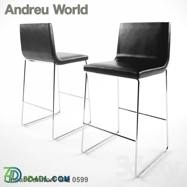 Chair - Andreu world Lineal comfort alto BQ-0599