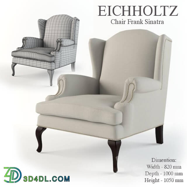 Arm chair - Armchair Eichholtz Chair Frank Sinatra