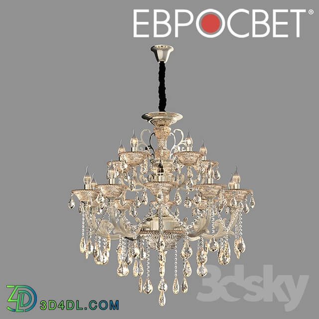 Ceiling light - OM Chandelier with Bogate__39_s Crystal 278_15 Strotskis