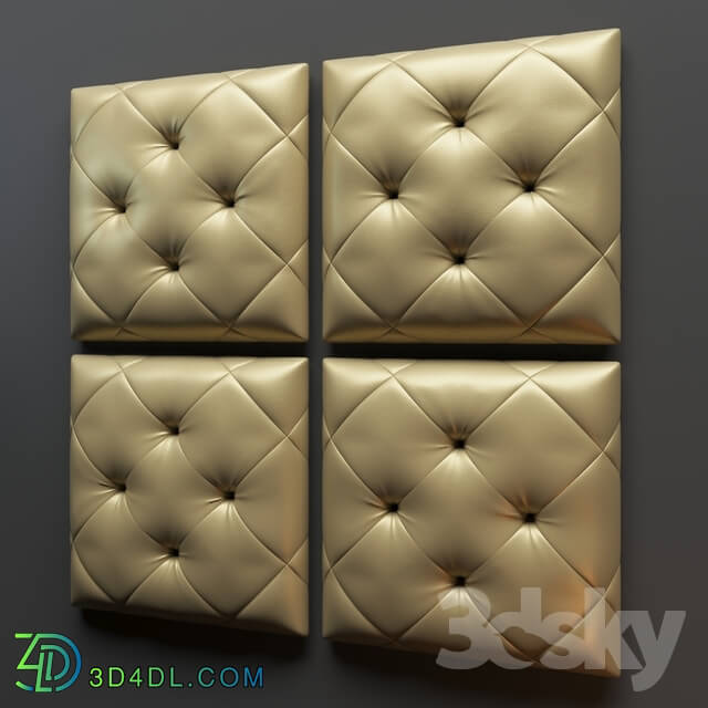 3D panel - Soft wall panel _quilted_