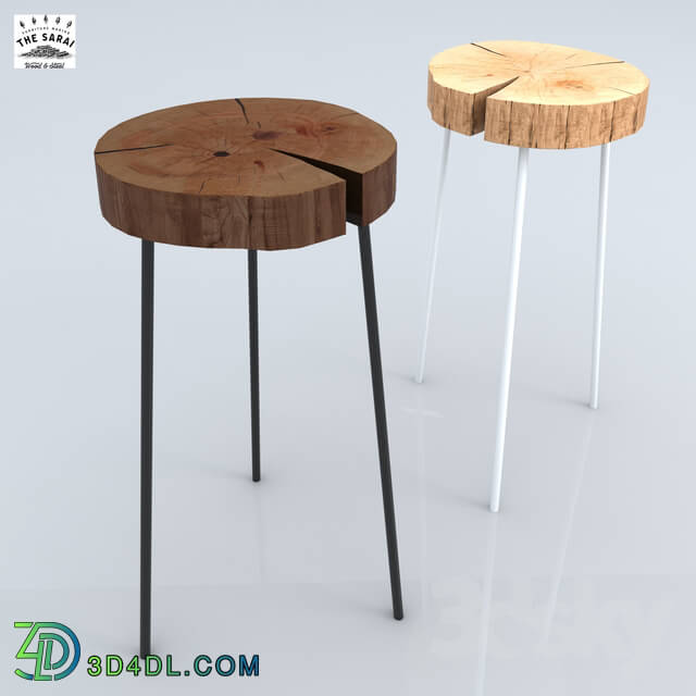Table - _OM_ Split wood table