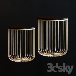 Table - Set of 2 table-baskets 