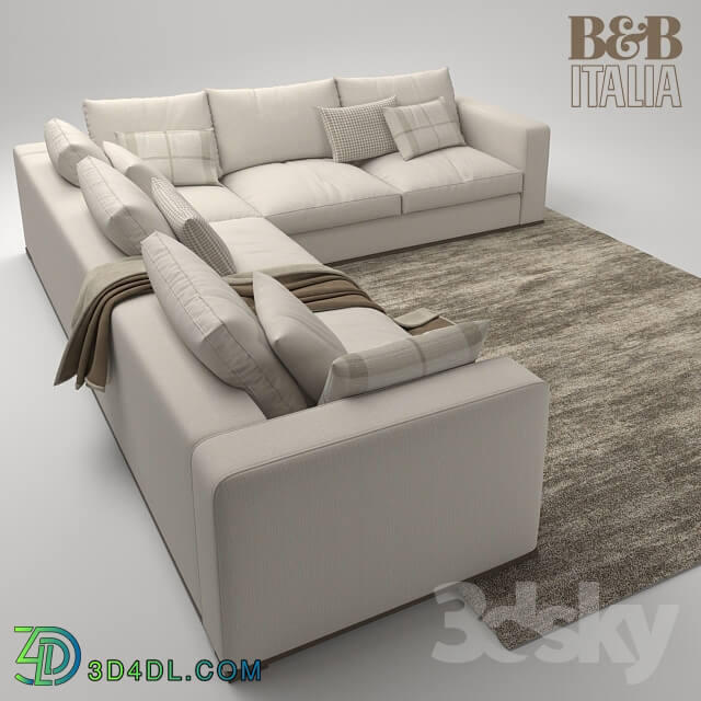 Sofa - Sofa MAXALTO B _amp_ B ITALIA OMNIA