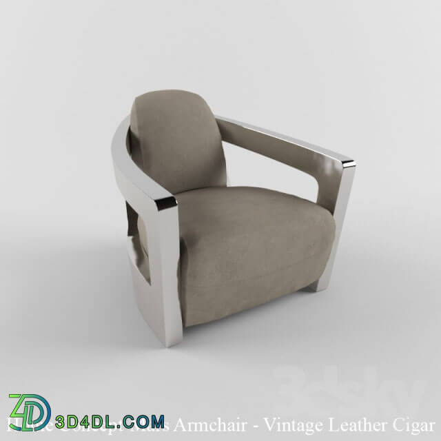 Arm chair - Home Concept _ Mars Armchair Vintage Leather Cigar