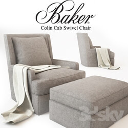 Arm chair - Baker_Colin Cab Swivel Chair_No. 6712C-SW 