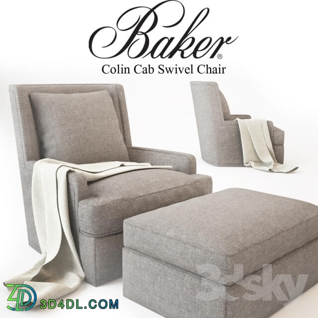 Arm chair - Baker_Colin Cab Swivel Chair_No. 6712C-SW