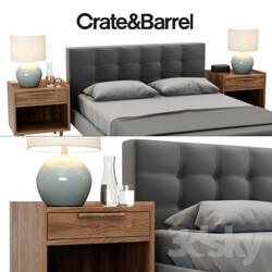 Bed - Crate _amp_ Barrel _ TATE COLLECTION 