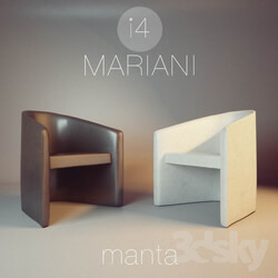 Arm chair - i4 MARIANI _ manta 