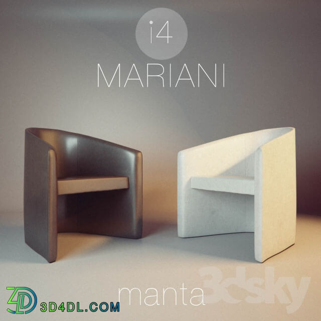 Arm chair - i4 MARIANI _ manta