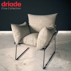 Arm chair - Armchair ELISA by Driade 
