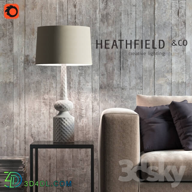 Table lamp - Heathfield _amp_ Co _ Babylon Ivory Crackle