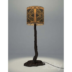 Table lamp - African lamp 