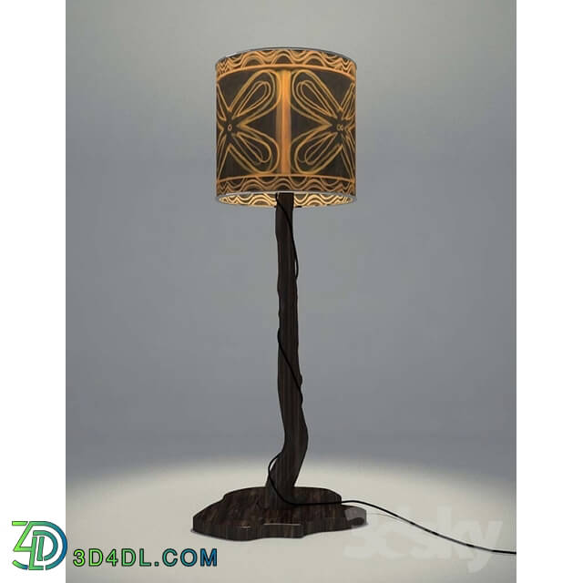 Table lamp - African lamp