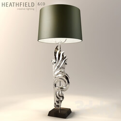 Table lamp - Heathfield _amp_ Co Avelin Nickel Table Lamp 
