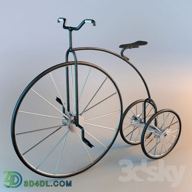 Other decorative objects - decorative retro bike
