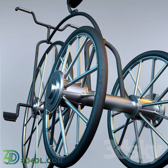 Other decorative objects - decorative retro bike
