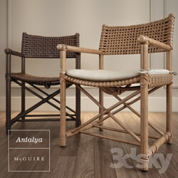 Arm chair - Antalya Arm Chair by McGuire 