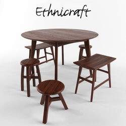 Table _ Chair - Ethnicraft Esso 