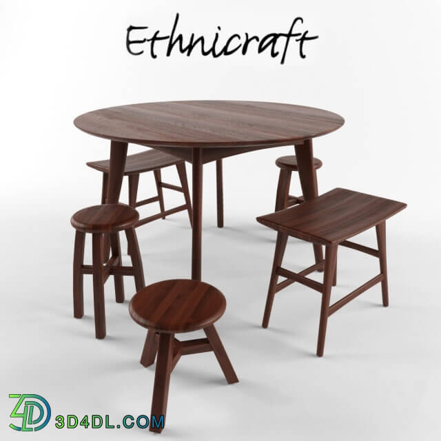 Table _ Chair - Ethnicraft Esso