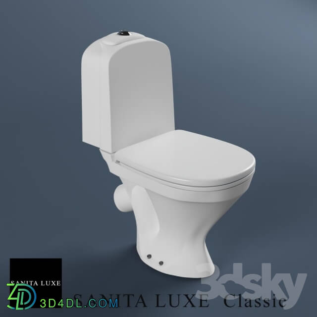 Toilet and Bidet - WC Sanita Luxe Classic