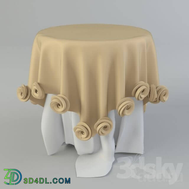 Table - side table cover