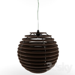 Ceiling light - wood ceiling lamp variant2 