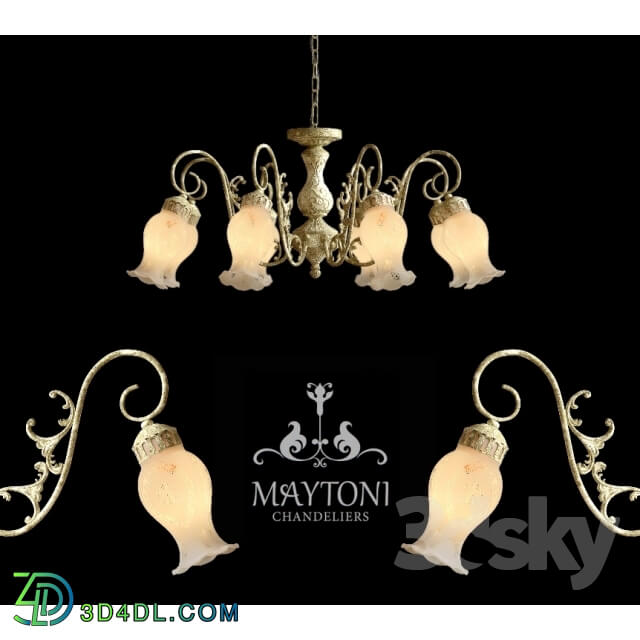 Ceiling light - Maytoni ARM321-08-G