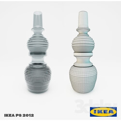 Vase - IKEA PS 2012 set 2 pieces_ vases clear glass 