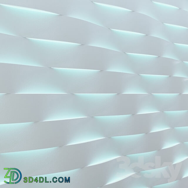 3D panel - Light 3D wall panels