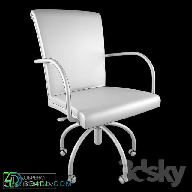 Office furniture - Poltrona Frau _ Vittoria Office-Management with armrest