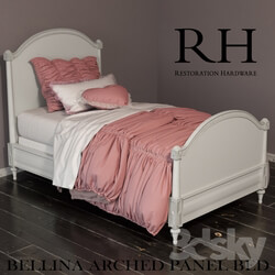 Bed - RH BELLINA ARCHED PANEL BED 