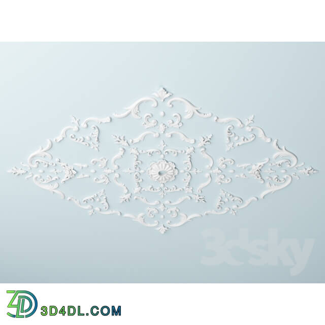 Decorative plaster - DR-188_2040x1270x21mm