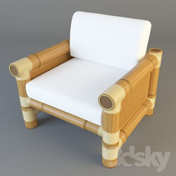 Arm chair - Chair of bamboo 