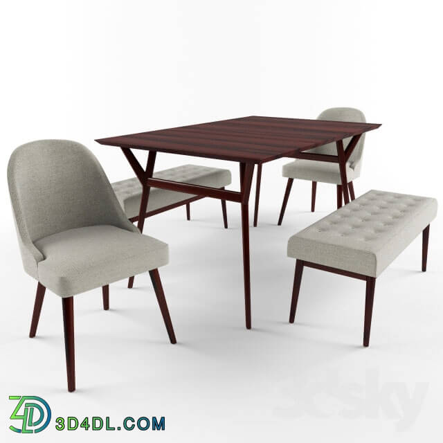 Table _ Chair - Mid-century dining