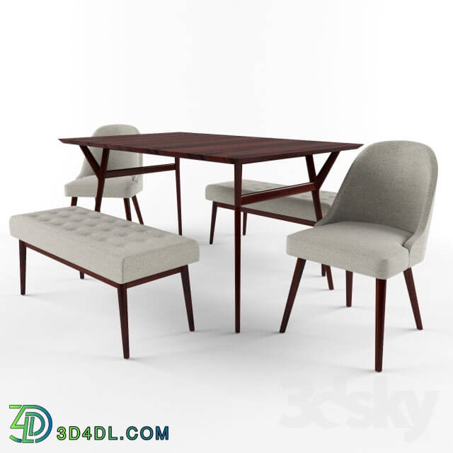 Table _ Chair - Mid-century dining